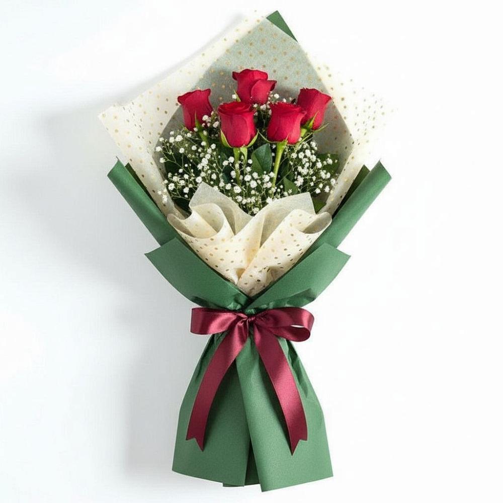 Букет цветов из: Розы в Амурске