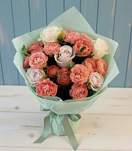 Букет влюбленный романтик в Амурске Букет цветов из:  Розы в Амурске