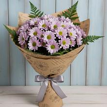 Букет соблазн в Амурске Букет цветов из:  Хризантемы в Амурске