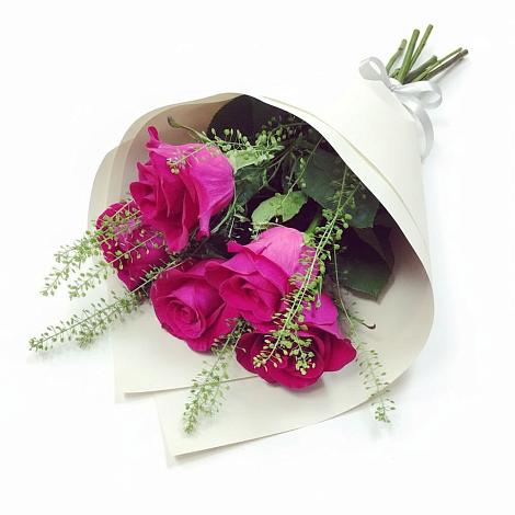 Букет цветов из: Розы в Амурске