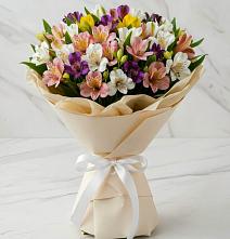 Букет цветов из:  Альстромерии #REPLACE_PRED# Амурске