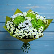 Букет цветов из:  Хризантемы #REPLACE_PRED# Амурске