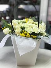 Цветочная композиция из Розы  в Амурске