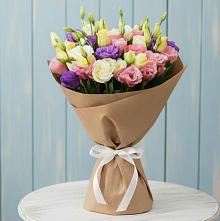 Букет цветов из:  Лизиантусы #REPLACE_PRED# Амурске