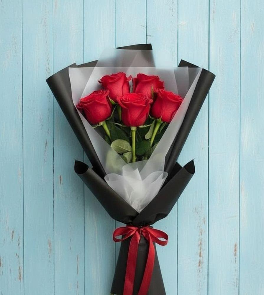 Букет цветов из: Розы в Амурске