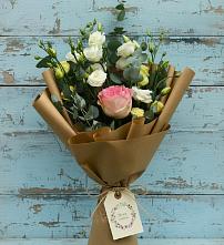 Букет цветов из:  Розы и Лизиантусы #REPLACE_PRED# Амурске